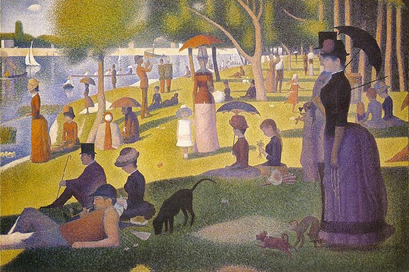 Georges Seurat Sunday Afternoon on the Island of La Grande Jatte Germany oil painting art